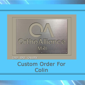 Custom order for Colin C.