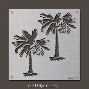 Metal Palm Tree Wall Art