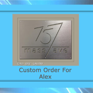 Custom Metal Logo Sign
