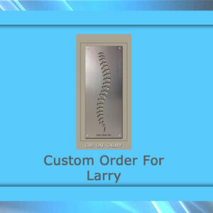 Custom Metal Spine Art