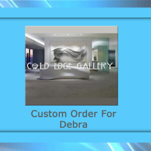 Custom Metal Art Waves